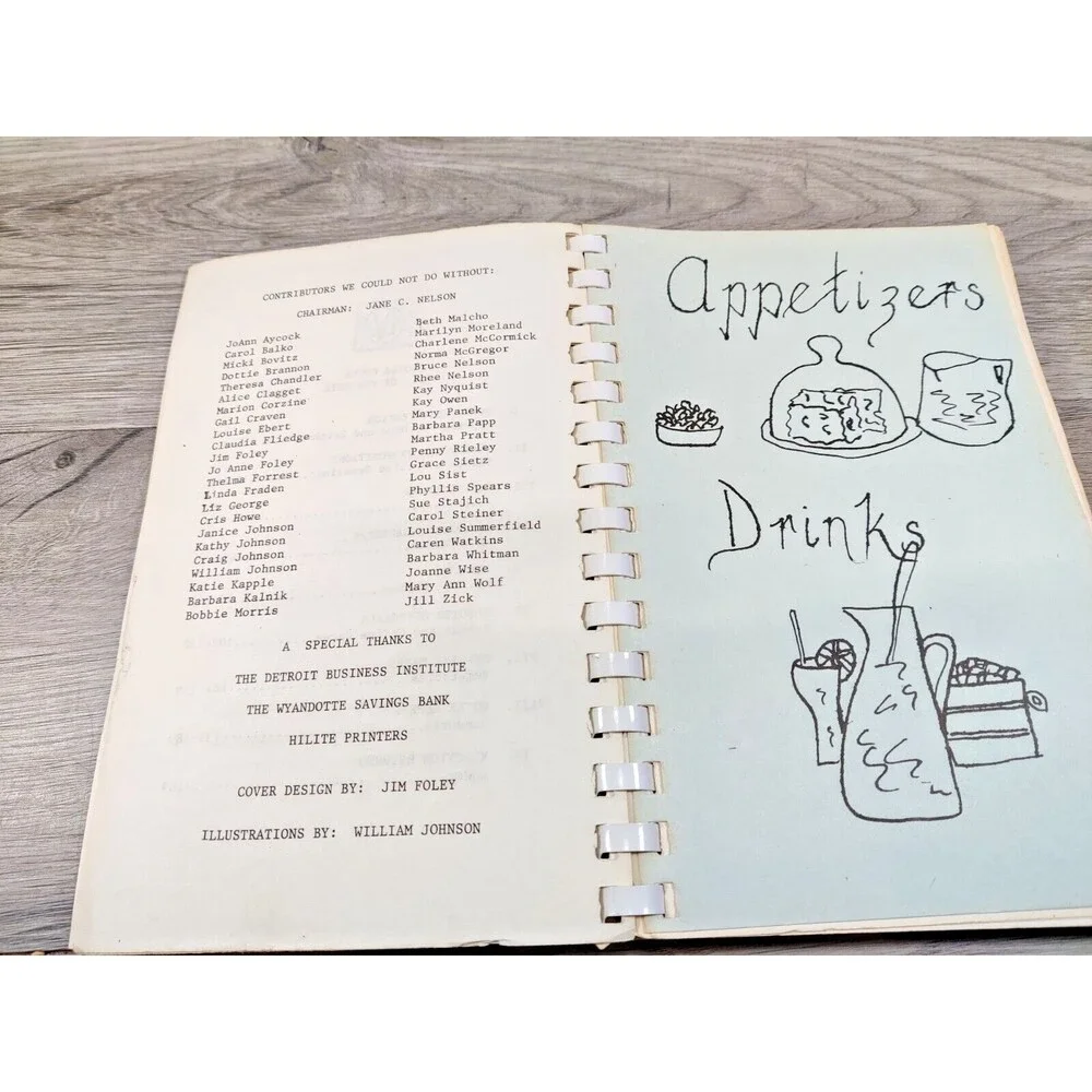 VINTAGE League of Women Voters Cookbook-